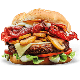 Bacon Mushroom Burger