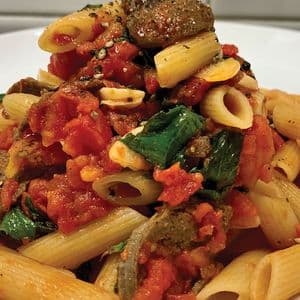 Yershigian Armenian Sausage Pasta